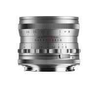 Brightin Star - Objetivo de 35 mm f1.4 con gran apertura y enfoque manual para E,X, EOS RF, NZ, L-Mount (Sliver, EOS RF Mount)