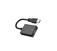 Brightium Adaptador USB 3.0 Macho a HDMI Hembra, soporta 1080p, Transferencia de Datos rápida, Ideal para conectar Dispositivos a Pantallas externas.