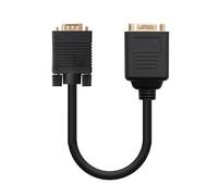 Brightium CABLE BIFURCADOR SVGA HDB15/M-2xHDB15/H ORO 20CM - Conexión para dos monitores, mejora la visualización y distribución de señal.
