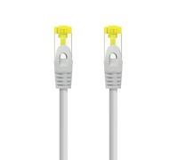 Brightium Cable de red LSZH Cat. 6A S/FTP AWG26, 30 cm - Ideal para conexiones de alta velocidad en entornos restringidos y mejora de señal.