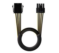 Brightium CABLE PCI-E 8 PIN a H PCI-E 6+2 PINES - Conexión de tarjetas gráficas para mejora de rendimiento en equipos gaming y workstation.