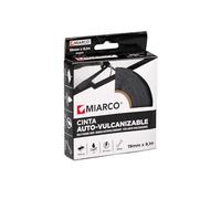 Brightium Cinta autovulcanizable 9,1x19mm, ideal para sellar, reparar y aislar tuberías y conexiones eléctricas.