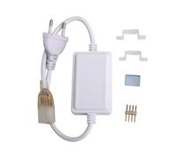 Brightium Controlador remoto para tira LED de alto voltaje, wireless, regulable, ideal para iluminación decorativa y automatización del hogar.