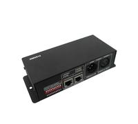 Brightium Decoder DMX512 12A DC12V-DC24V, control de iluminación digital, ideal para sistemas de escenografía y automatización de eventos.