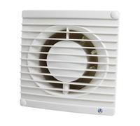 Brightium Extractor de aire 150x150 mm con taladro de 104 mm para ventilación eficiente en espacios reducidos y extracción de humos.