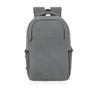 Brightium Mochila para portátil - fabricada en material resistente, capacidad para dispositivos de hasta 15,6", color gris, diseño ergonómico y compartimentos múltiples. #