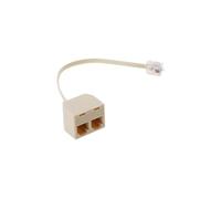 Brightium Módulo de distribución telefónica CAT 5, 8P8C, 15 cm + conector RJ45, ideal para conexiones de red eficientes y ordenadas.