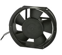 Brightium Ventilador con cojinete de bolas, dimensiones 172x150x55mm, alimentación 220V, ideal para refrigeración de equipos y mejora de circulación de aire.