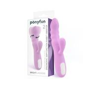 Brightlavender Vibrador y Rotador Doble Motor 360Âº USB Silicona