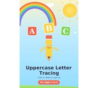 BrightMinds Little Learners Uppercase Letter: Tracing for age 3 to 5