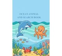 BrightMinds Little Learners Word Search Puzzle Book, Ocean Theme for ages 6 to 8