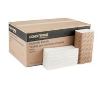 Brighton Professional Multifold Paper Towels, White, 1-Ply, 4,000/Case by BRIGHTON PROFESSIONAL