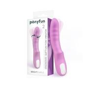 Brightpurple Vibrador y Rotador Doble Motor 360Âº USB Silicona