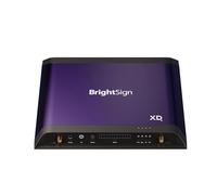 BrightSign Reproductor de E/S estándar XD235 con tarjeta SD (8 GB) - Soporte de video 4K60 o dual 1080@60Fps, almacenamiento interno expandible, montaje en pared integrado, HDR10+, HLG, modo mosaico