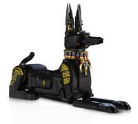 Brihappen Juego de bloques de construcción de perros faraón egipcio