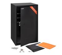 Brihard Negocios XXL Caja Fuerte con Cerradura de Llave - Caja Fuerte de Seguridad Grande con Estante Ajustable 2X, 73x40x36cm, 102L - para la Oficina
