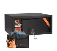 Brihard Laptop Caja Fuerte con Llave de 20x43x35cm, 27L, para Ordenador Portátil, Dinero y Joyas, Documentos A4, para el Hogar