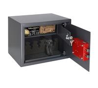 Brihard Pistol and Ammunition XL Talla Caja Fuerte con llave con Compartimento Interno con Cerradura- 30x38x30cm - Capacidad de 30L - Caja Fuerte de Pared Gruesa para la Seguridad de su Hogar