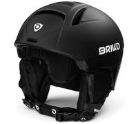 Briko Canyon Casco de esquí/Snow, Adultos Unisex, Matt Black, 53-55 cm