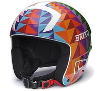 Briko Casco Helmet, Juventud Unisex, Shiny Black-White, XS
