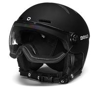 Briko Helmet, Adultos Unisex, Negro Opaco, XX-Large