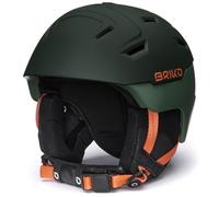 Briko, Helmet Unisex Adulto, Matt Timber Green-Cutty Sark Green-Pomegranate Orange, M/L