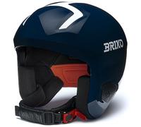 Briko, Helmet Unisex Adulto, Shiny DOWNRIVER Blue-White, M
