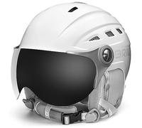 Briko, Helmet Unisex Adulto, Shiny Pearl White, L