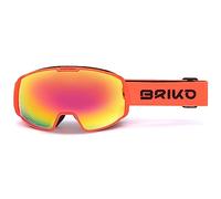 Briko - KILI FREE FIGHTER 7.6 OTG, GAFAS DE PROTECCIÓN Unisex adulto, Orange Flame - RM3, Taglia unica -