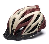 Briko Morgan Helmet, Adultos Unisex, Matt Burnt Umber Red, M