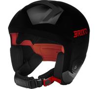 Briko Vulcano 2.0 Casco, Adultos Unisex, Negro, S