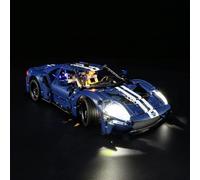 BRIKSMAX 42154 Luz LED para Ford GT 2022 - Compatible con bloques de construcción Lego Technic - Sin Set