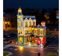 BRIKSMAX Iluminación LED para Lego Icons Calle comercial 11371, juego de luz compatible para bloques de construcción, sin juego de Lego, luz decorativa premium para modelismo para decoración del hogar