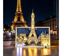 BRIKSMAX Kit de iluminación LED para Lego Architecture París: Ciudad del Amor - Compatible con 21064 Building Blocks Model- No incluir el Conjunto de Lego