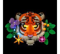 BRIKSMAX Kit de iluminación LED para Lego Art Colección Fauna: Tigre - Compatible con Lego 31217 Building Blocks Model- No incluir el Conjunto de Lego
