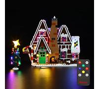 BRIKSMAX Kit de iluminación LED para Lego Creator Expert Gingerbread House- Compatible con Lego 10267 Bloques de Construcción Modelo- No incluye el Conjunto Lego…
