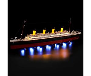 BRIKSMAX Kit de iluminación LED para Lego Creator Titanic - Compatible con Lego 10294 Building Blocks Model- No incluir el Conjunto de Lego