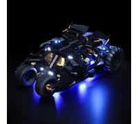 BRIKSMAX Kit de iluminación LED para Lego DC Batmobile Tumbler - Compatible with Lego 76240 Building Blocks Model- No incluir el Conjunto de Lego