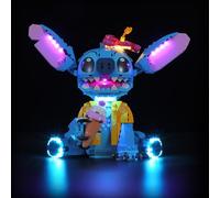 BRIKSMAX Kit de iluminación LED para LEGO Disney Stitch(Upgrade-Version) - Compatible con Lego 43249 Building Blocks Model- No incluir el conjunto de Lego