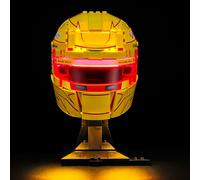 BRIKSMAX Kit de iluminación LED para Lego Editions Scuderia Ferrari HP: Casco de Lewis Hamilton - Compatible con Lego 43022 Building Blocks Model- No incluir el Conjunto de Lego