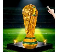 BRIKSMAX Kit de iluminación LED para Lego Editions Trofeo Oficial de la Copa Mundial de la FIFA(Versión táctil) - Compatible con Lego 43020 Building Blocks Model- No incluir el Conjunto de Lego