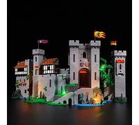BRIKSMAX Kit de iluminación LED para Lego Icons Castillo de los Caballeros del León - Compatible con Lego 10305 Building Blocks Model- No incluir el Conjunto de Lego