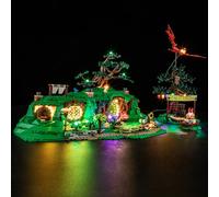 BRIKSMAX Kit de iluminación LED para Lego Icons El Señor de los Anillos: La Comarca - Compatible con 10354 Building Blocks Model- No incluir el Conjunto de Lego