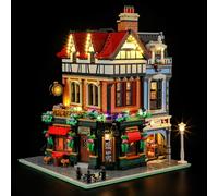 BRIKSMAX Kit de iluminación LED para Lego Icons Esquina Tudor - Compatible con Lego 10350 Building Blocks Model- No incluir el Conjunto de Lego