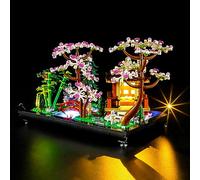 BRIKSMAX Kit de iluminación LED para Lego Icons Le Jardin Paisible - Compatible con 10315 bloques de construcción