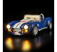 BRIKSMAX Kit de iluminación LED para Lego Icons Shelby Cobra 427 S/C - Compatible con Lego 10357 Building Blocks Model- No incluir el Conjunto de Lego