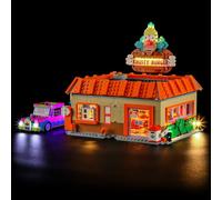 BRIKSMAX Kit de iluminación LED para Lego Icons The Simpsons: Krusty Burger - Compatible con Lego 10352 Building Blocks Model- No incluir el Conjunto de Lego