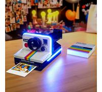 BRIKSMAX Kit de iluminación LED para Lego Ideas Cámara Polaroid OneStep SX-70 - Compatible con Lego 21345 Building Blocks Model- No incluir el Conjunto de Lego