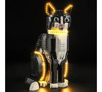 BRIKSMAX Kit de iluminación LED para LEGO Ideas Gato Bicolor - Compatible con Lego 21349 Building Blocks Model- No incluir el conjunto de Lego