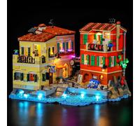 BRIKSMAX Kit de iluminación LED para Lego Ideas Riviera Italiana - Compatible con Lego 21359 Building Blocks Model- No incluir el Conjunto de Lego